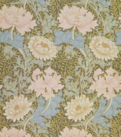 Papel de parede &39;Crisântemo&39;, 1876 (papel de parede) de William Morris
